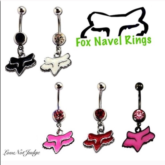 NWT FOX RACING BELLY BUTTON NAVEL RING - Picture 3 of 4